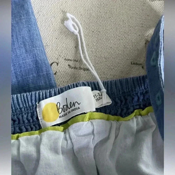 Mini Boden Embroidered Chambray
Jumpsuit /Overalls 11-12Y - Picture 5 of 5